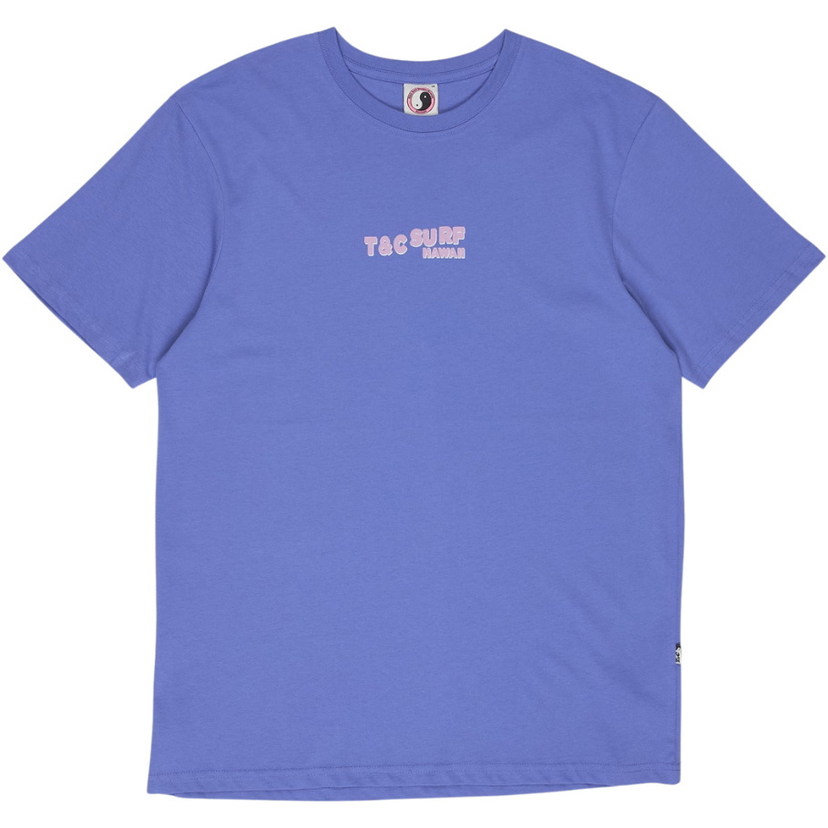 2026 T & C Surf Designs Mens Twisted Print Short Sleeve Tee TM7TS - Blueberry